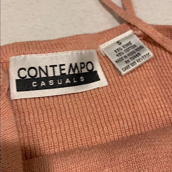 Spaghetti strap pink top size Small cute! - Picture 2 of 3